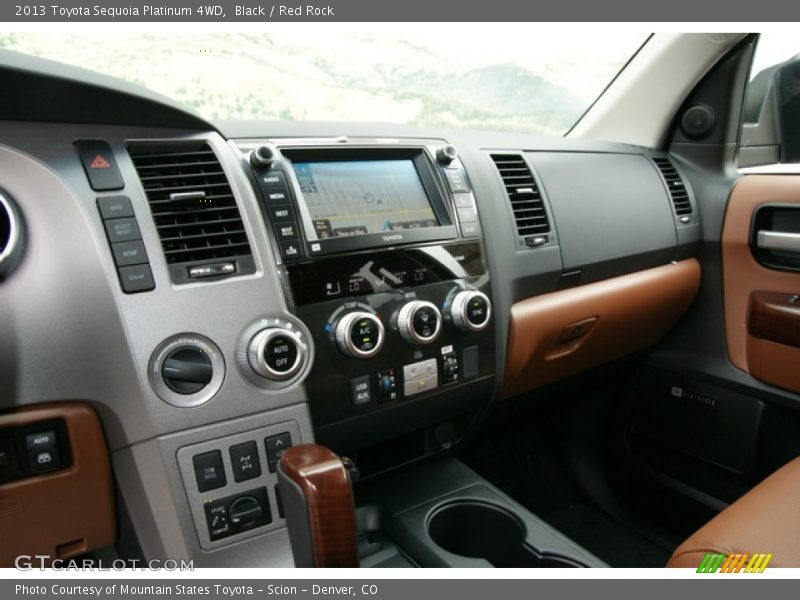 Black / Red Rock 2013 Toyota Sequoia Platinum 4WD