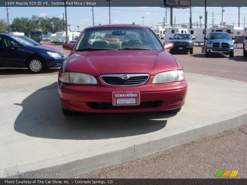 Sedona Red Mica / Beige 1999 Mazda 626 ES V6