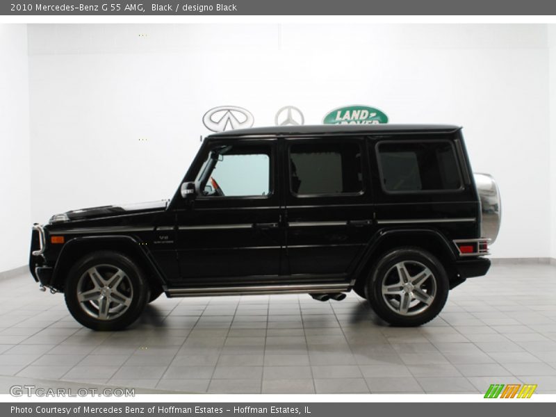 Black / designo Black 2010 Mercedes-Benz G 55 AMG