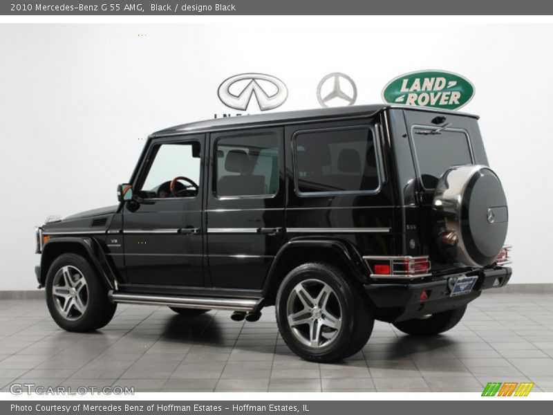 Black / designo Black 2010 Mercedes-Benz G 55 AMG