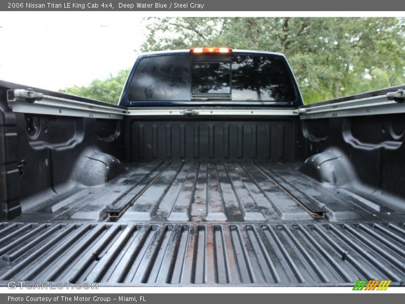 Deep Water Blue / Steel Gray 2006 Nissan Titan LE King Cab 4x4