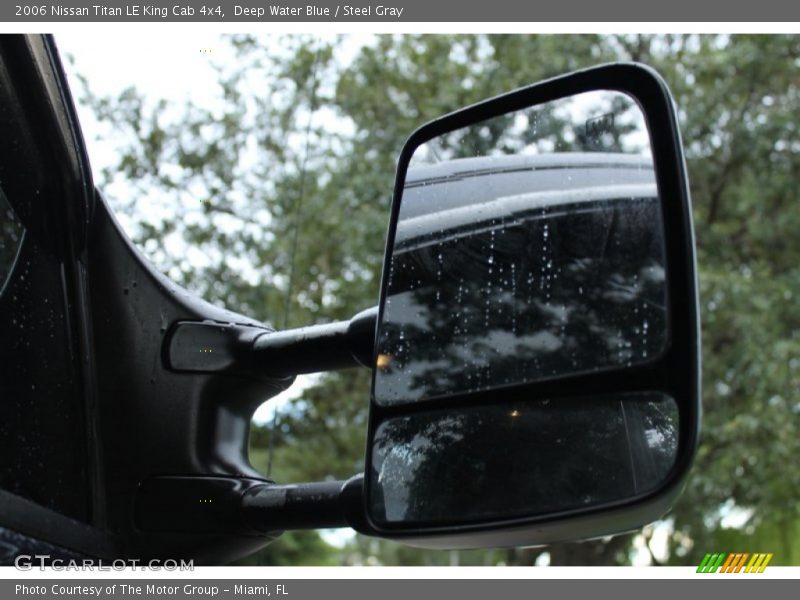 Deep Water Blue / Steel Gray 2006 Nissan Titan LE King Cab 4x4
