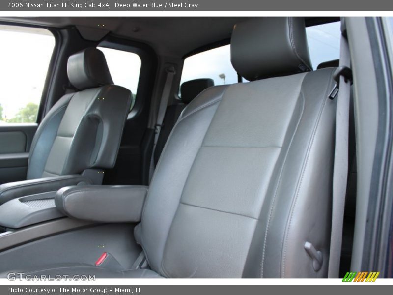 Deep Water Blue / Steel Gray 2006 Nissan Titan LE King Cab 4x4