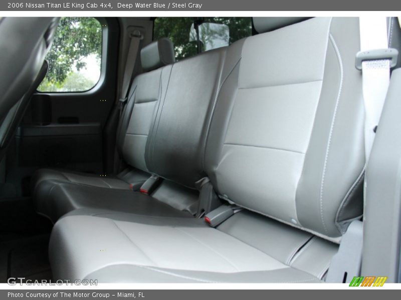 Deep Water Blue / Steel Gray 2006 Nissan Titan LE King Cab 4x4