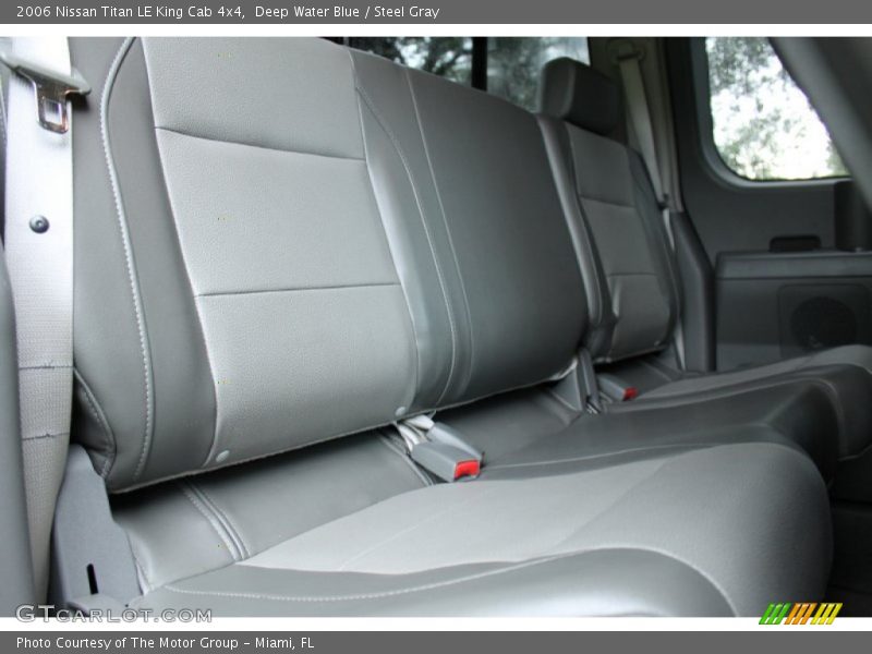 Deep Water Blue / Steel Gray 2006 Nissan Titan LE King Cab 4x4