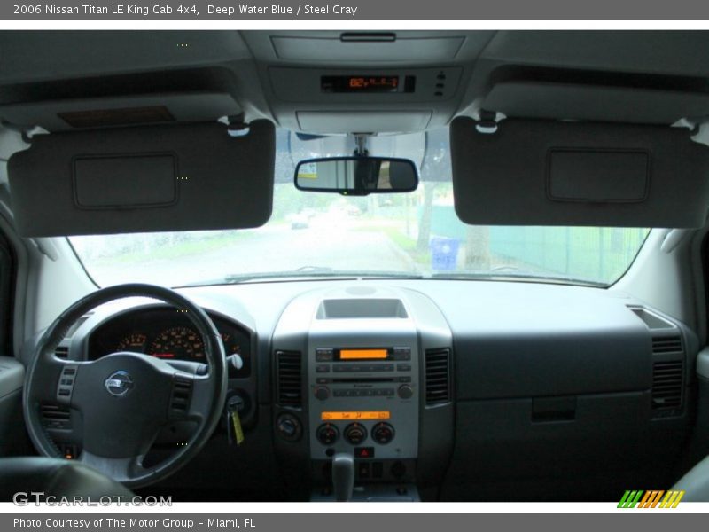 Deep Water Blue / Steel Gray 2006 Nissan Titan LE King Cab 4x4