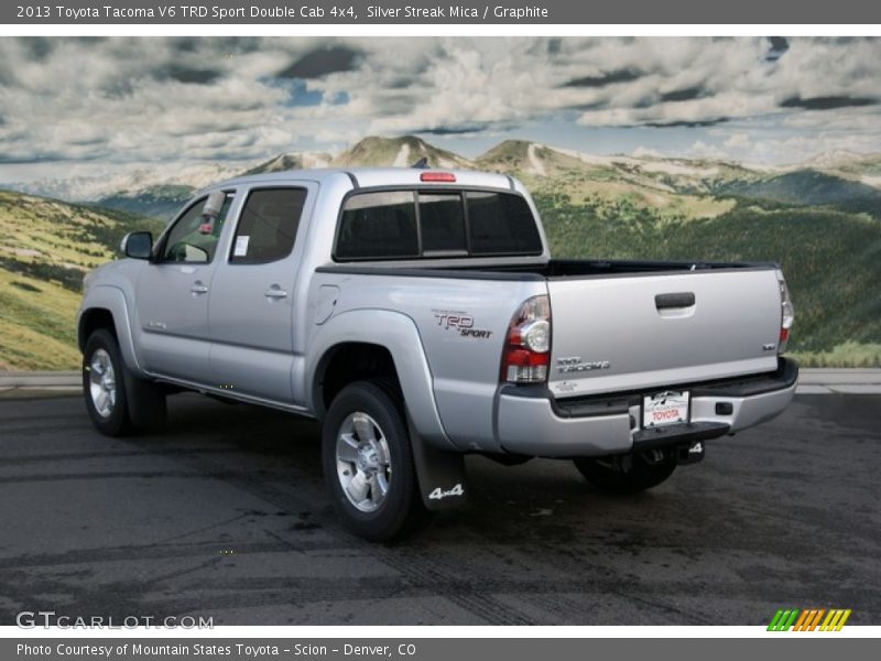 Silver Streak Mica / Graphite 2013 Toyota Tacoma V6 TRD Sport Double Cab 4x4