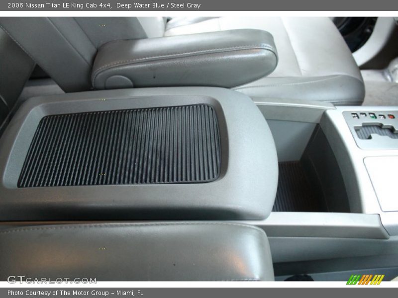 Deep Water Blue / Steel Gray 2006 Nissan Titan LE King Cab 4x4