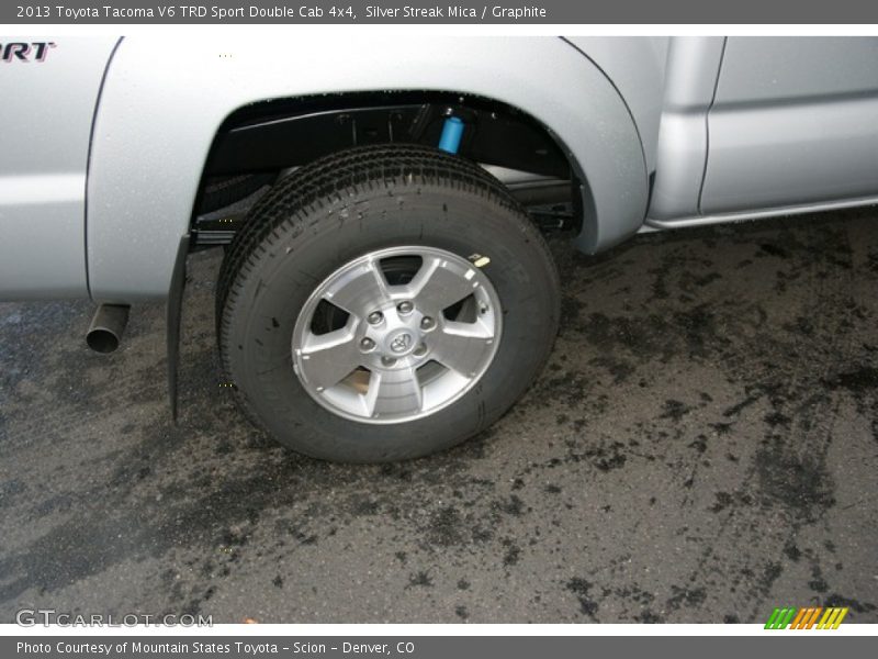 Silver Streak Mica / Graphite 2013 Toyota Tacoma V6 TRD Sport Double Cab 4x4