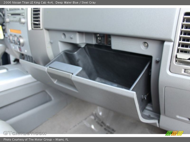 Deep Water Blue / Steel Gray 2006 Nissan Titan LE King Cab 4x4