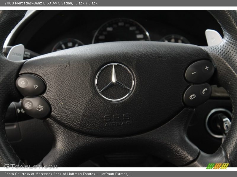 Black / Black 2008 Mercedes-Benz E 63 AMG Sedan