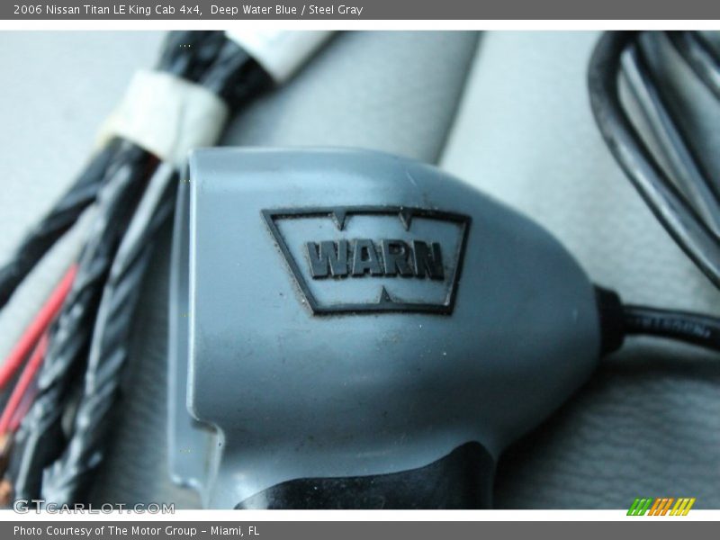 Deep Water Blue / Steel Gray 2006 Nissan Titan LE King Cab 4x4