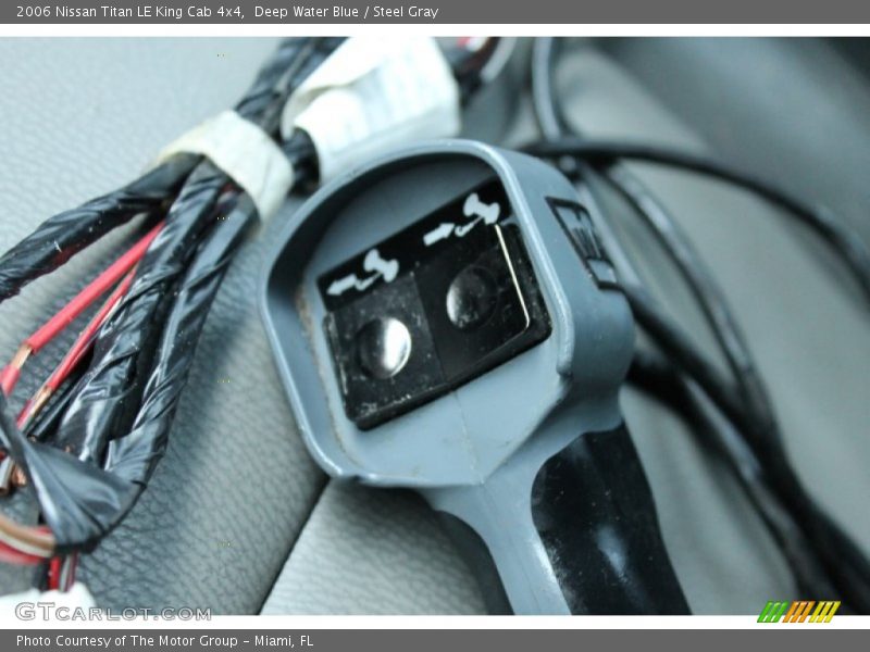 Deep Water Blue / Steel Gray 2006 Nissan Titan LE King Cab 4x4