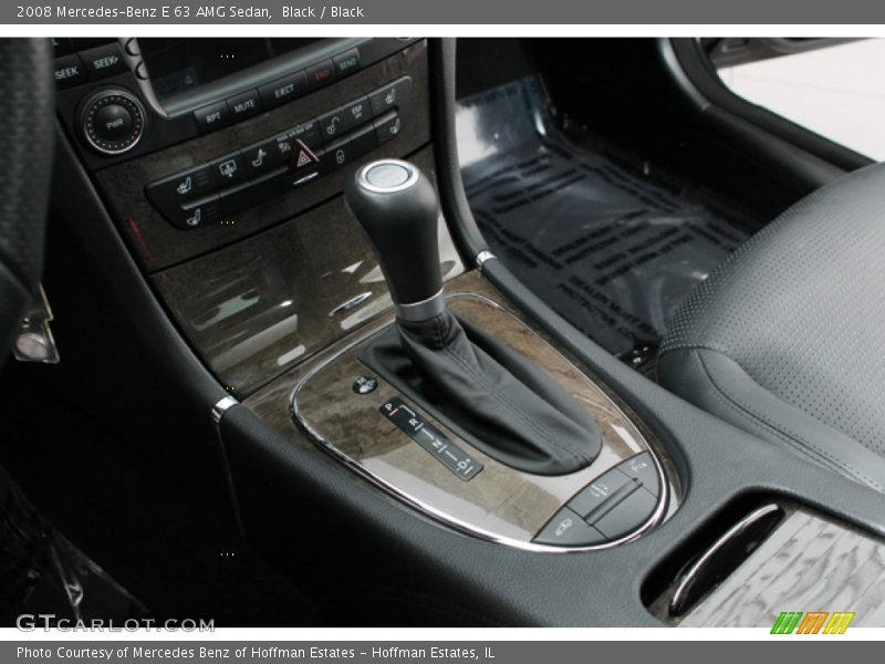 Black / Black 2008 Mercedes-Benz E 63 AMG Sedan