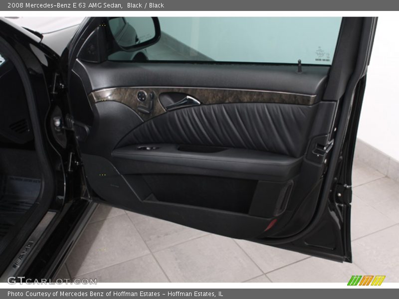 Black / Black 2008 Mercedes-Benz E 63 AMG Sedan