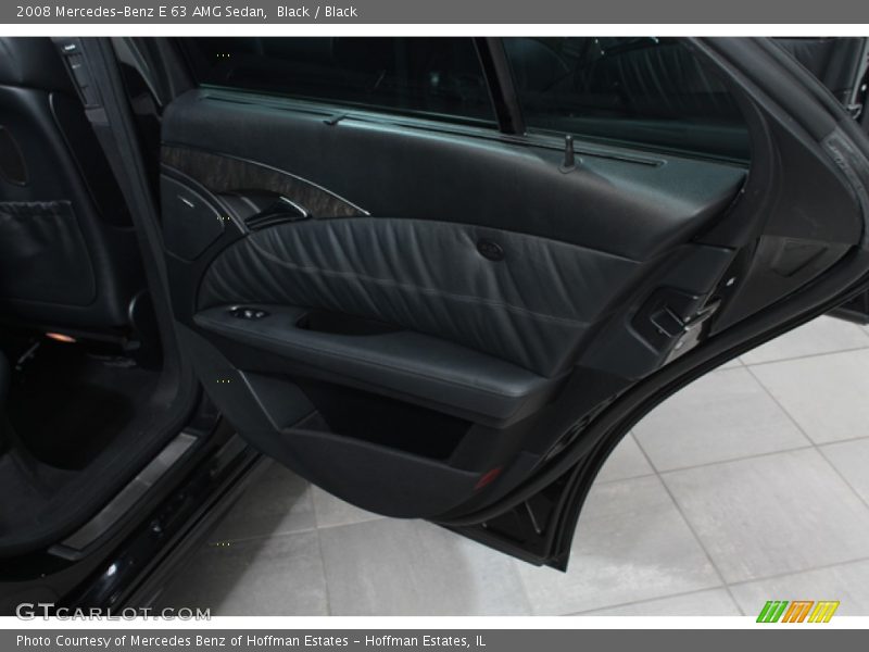 Black / Black 2008 Mercedes-Benz E 63 AMG Sedan