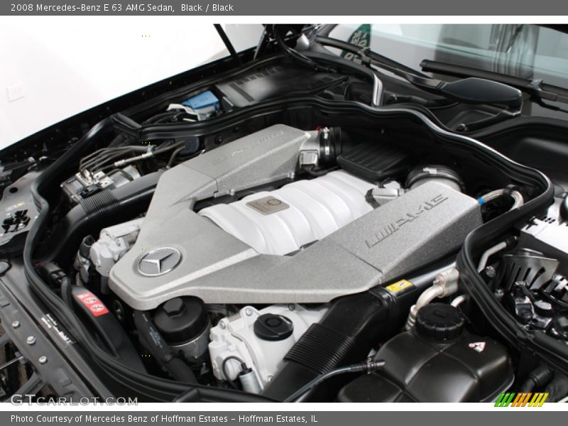 Black / Black 2008 Mercedes-Benz E 63 AMG Sedan
