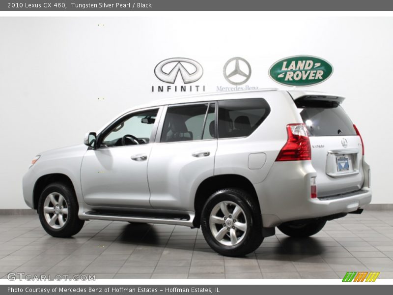 Tungsten Silver Pearl / Black 2010 Lexus GX 460