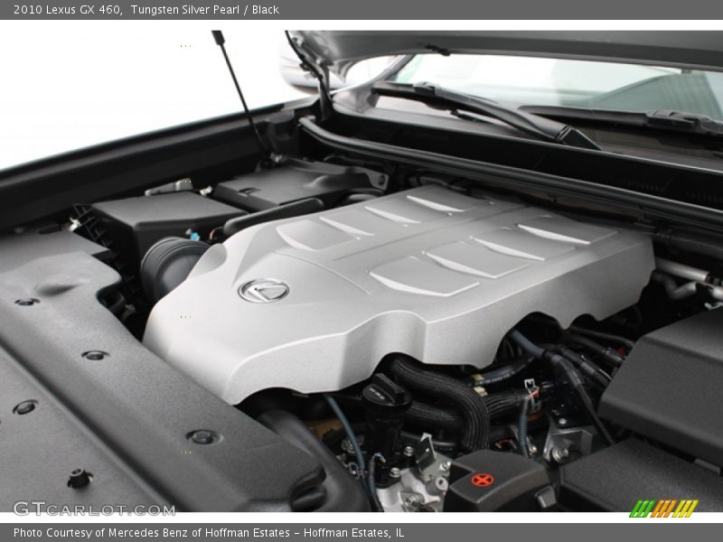Tungsten Silver Pearl / Black 2010 Lexus GX 460