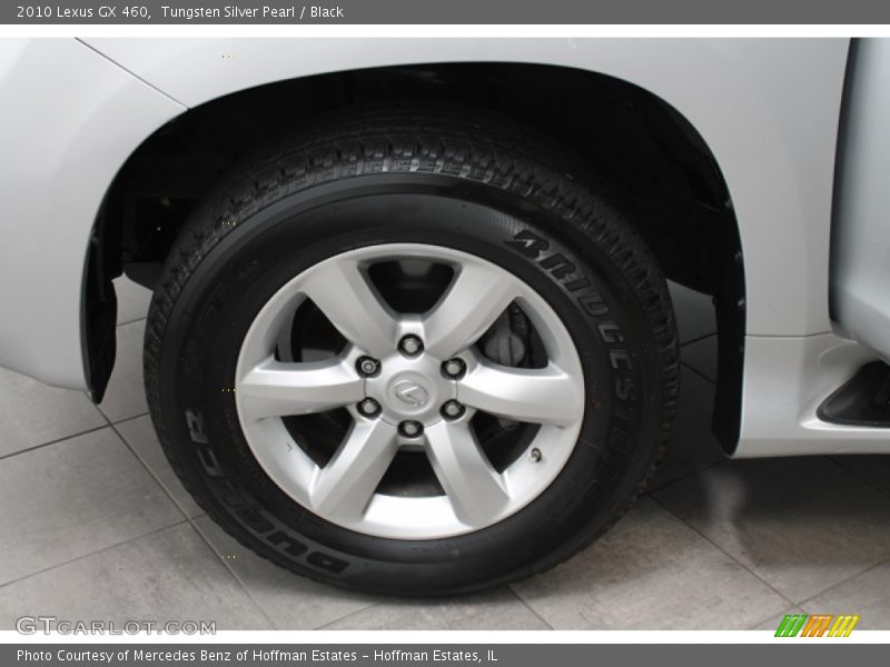 Tungsten Silver Pearl / Black 2010 Lexus GX 460