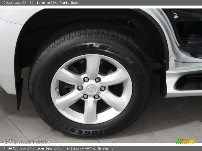 Tungsten Silver Pearl / Black 2010 Lexus GX 460