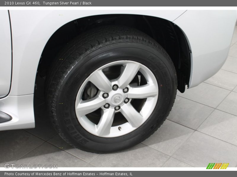 Tungsten Silver Pearl / Black 2010 Lexus GX 460