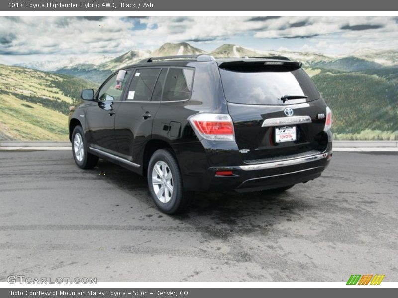 Black / Ash 2013 Toyota Highlander Hybrid 4WD