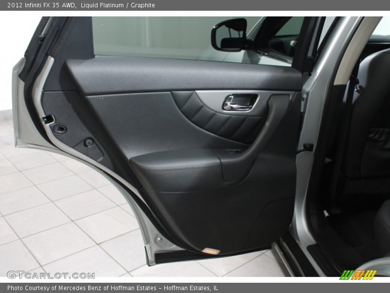 Liquid Platinum / Graphite 2012 Infiniti FX 35 AWD