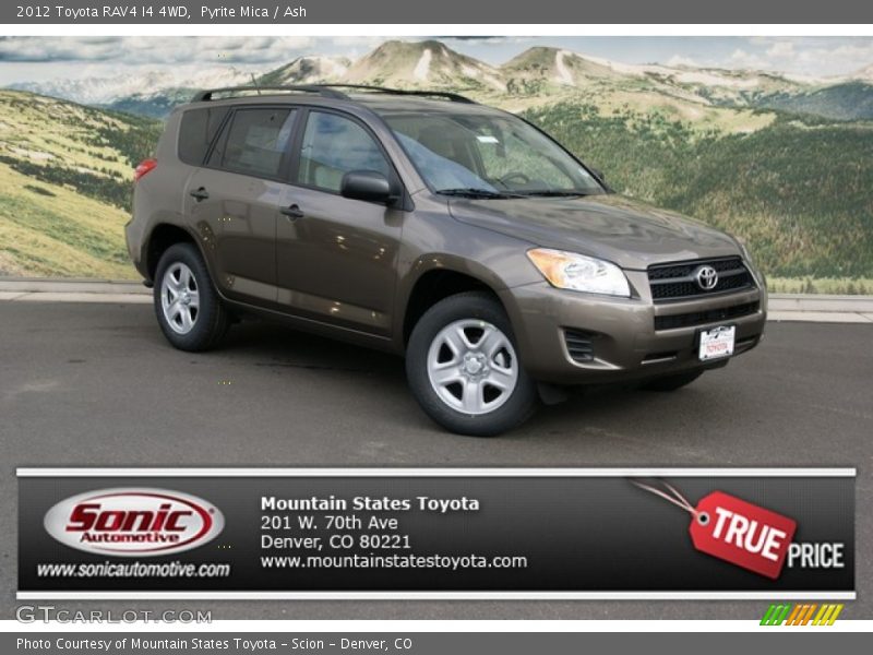 Pyrite Mica / Ash 2012 Toyota RAV4 I4 4WD