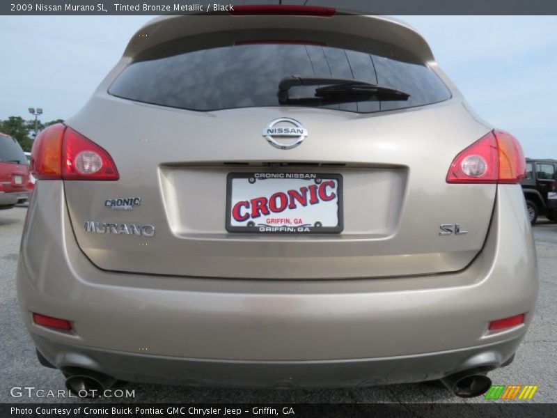 Tinted Bronze Metallic / Black 2009 Nissan Murano SL