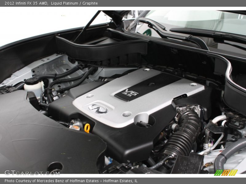 Liquid Platinum / Graphite 2012 Infiniti FX 35 AWD