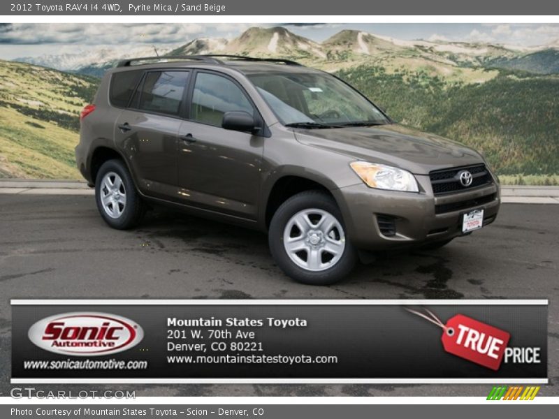 Pyrite Mica / Sand Beige 2012 Toyota RAV4 I4 4WD
