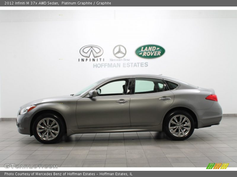 Platinum Graphite / Graphite 2012 Infiniti M 37x AWD Sedan