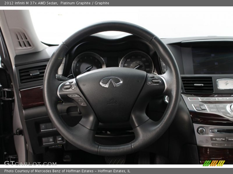 Platinum Graphite / Graphite 2012 Infiniti M 37x AWD Sedan