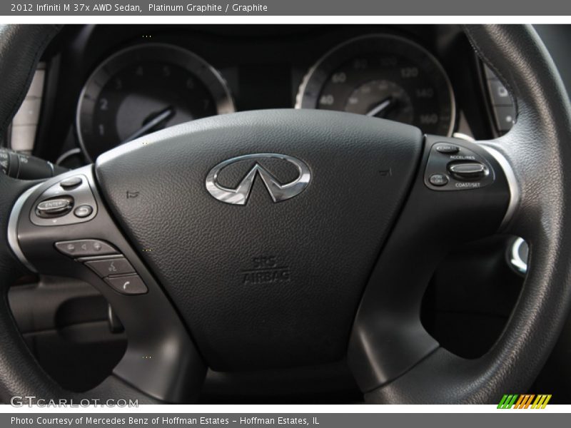 Platinum Graphite / Graphite 2012 Infiniti M 37x AWD Sedan