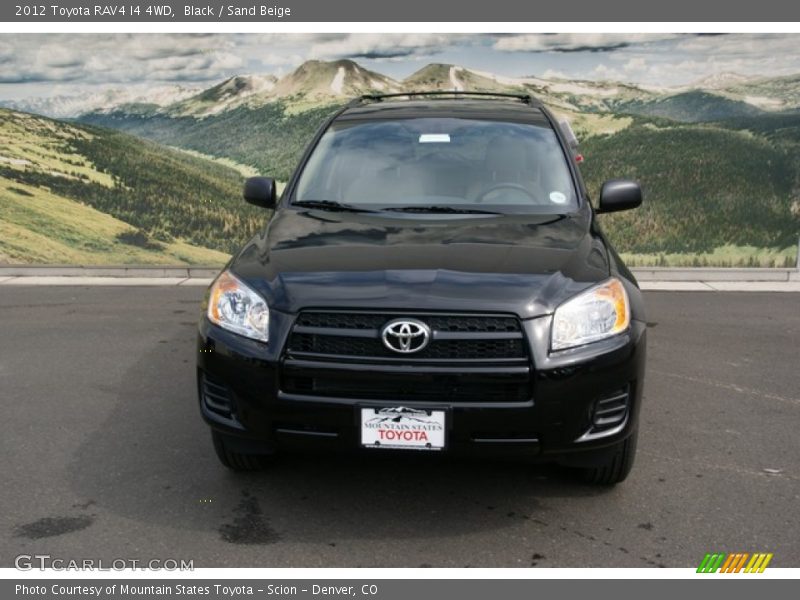 Black / Sand Beige 2012 Toyota RAV4 I4 4WD