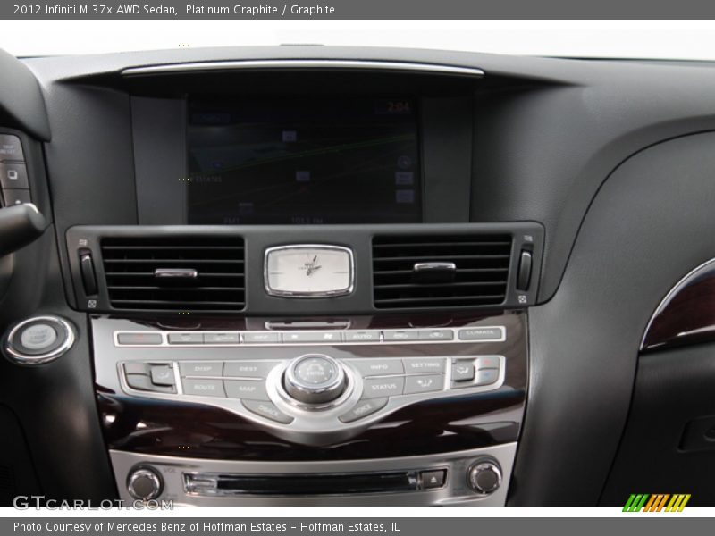Platinum Graphite / Graphite 2012 Infiniti M 37x AWD Sedan