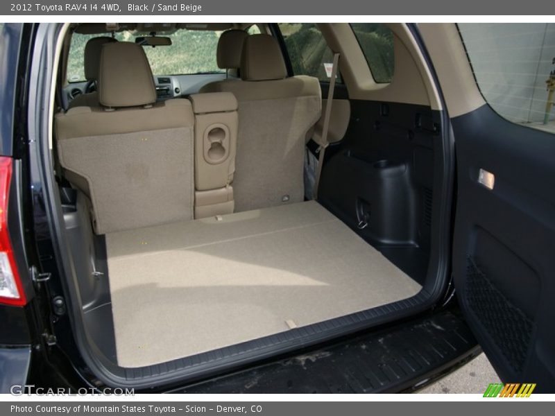 Black / Sand Beige 2012 Toyota RAV4 I4 4WD