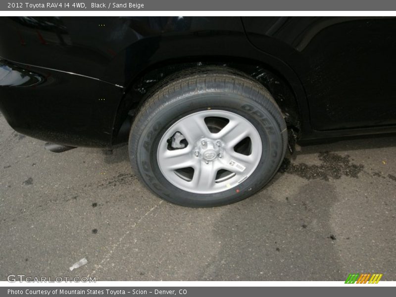 Black / Sand Beige 2012 Toyota RAV4 I4 4WD