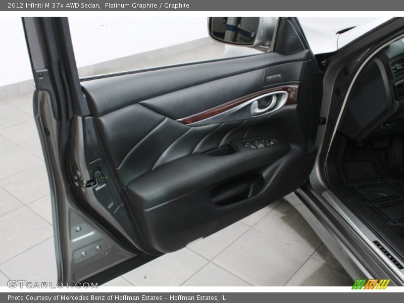 Platinum Graphite / Graphite 2012 Infiniti M 37x AWD Sedan