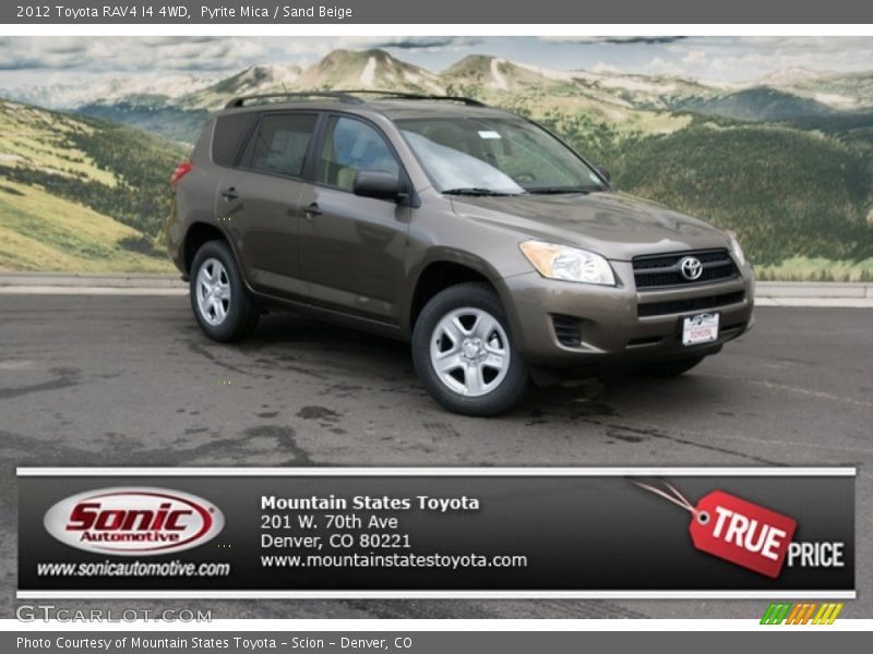 Pyrite Mica / Sand Beige 2012 Toyota RAV4 I4 4WD