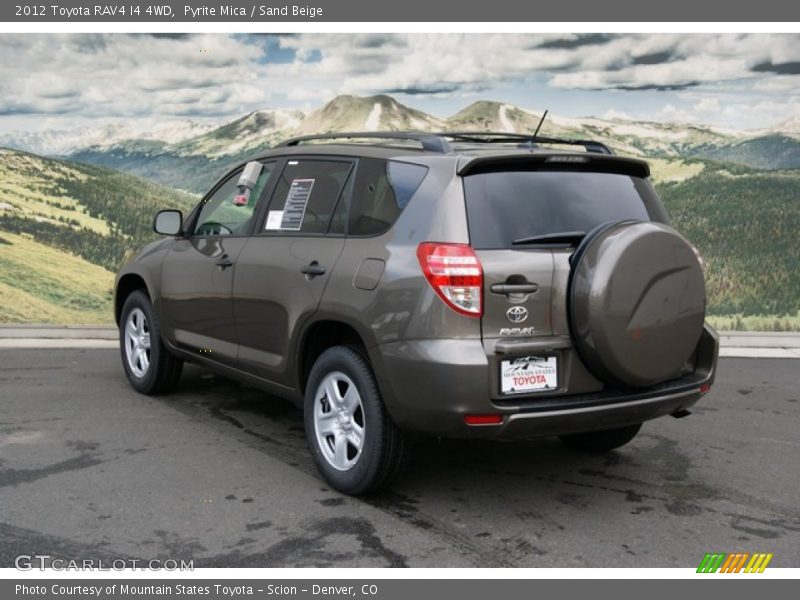 Pyrite Mica / Sand Beige 2012 Toyota RAV4 I4 4WD