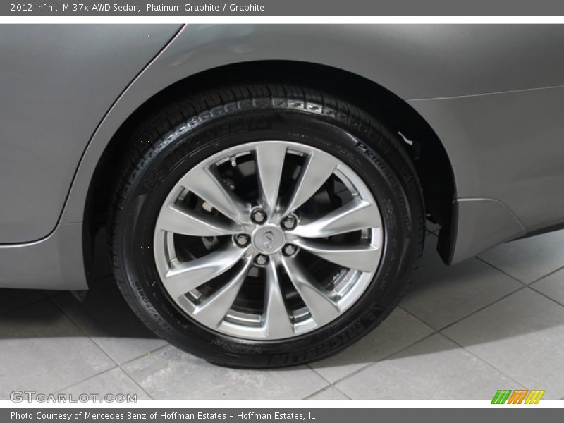 Platinum Graphite / Graphite 2012 Infiniti M 37x AWD Sedan
