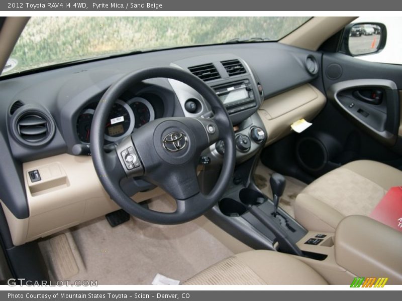 Pyrite Mica / Sand Beige 2012 Toyota RAV4 I4 4WD