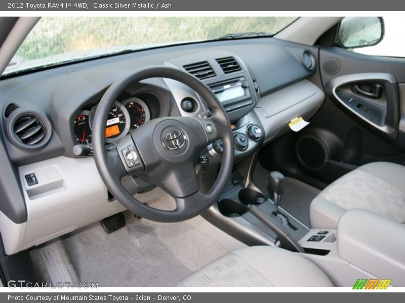 Classic Silver Metallic / Ash 2012 Toyota RAV4 I4 4WD