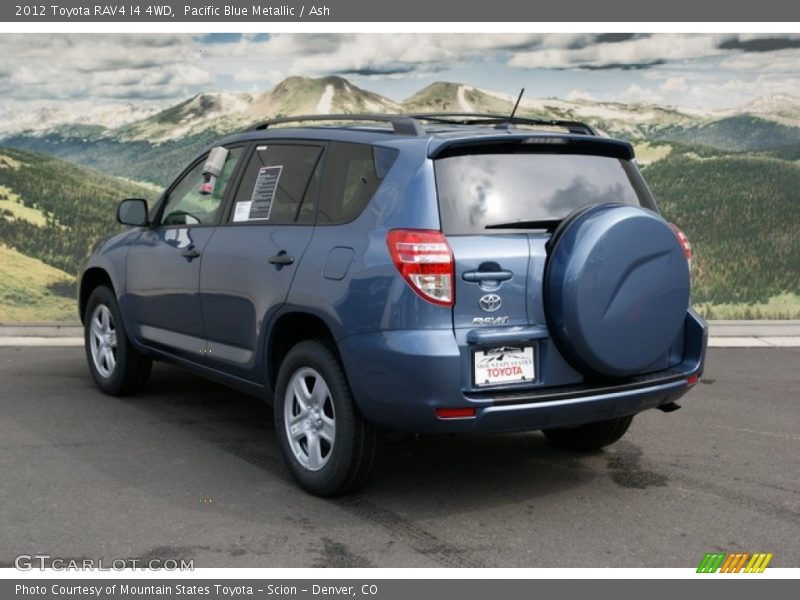 Pacific Blue Metallic / Ash 2012 Toyota RAV4 I4 4WD