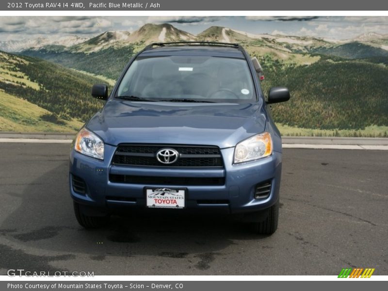 Pacific Blue Metallic / Ash 2012 Toyota RAV4 I4 4WD