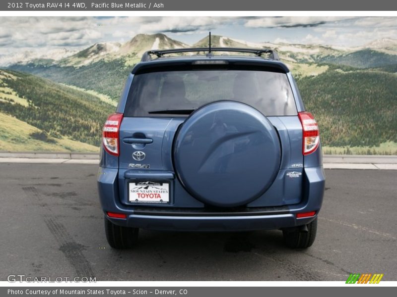 Pacific Blue Metallic / Ash 2012 Toyota RAV4 I4 4WD