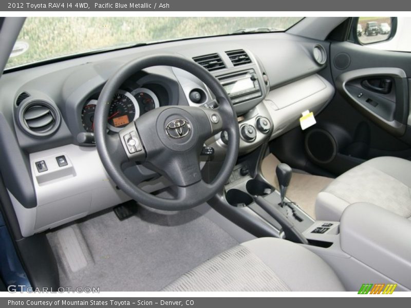 Pacific Blue Metallic / Ash 2012 Toyota RAV4 I4 4WD