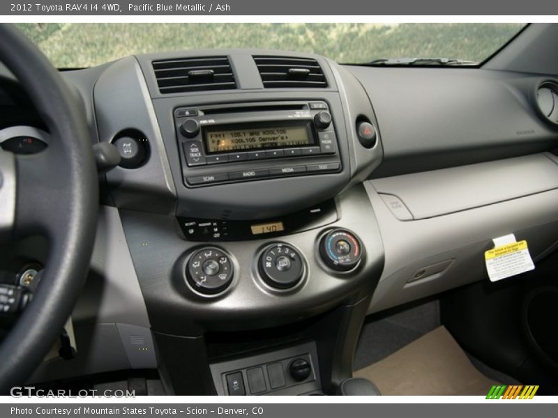 Pacific Blue Metallic / Ash 2012 Toyota RAV4 I4 4WD